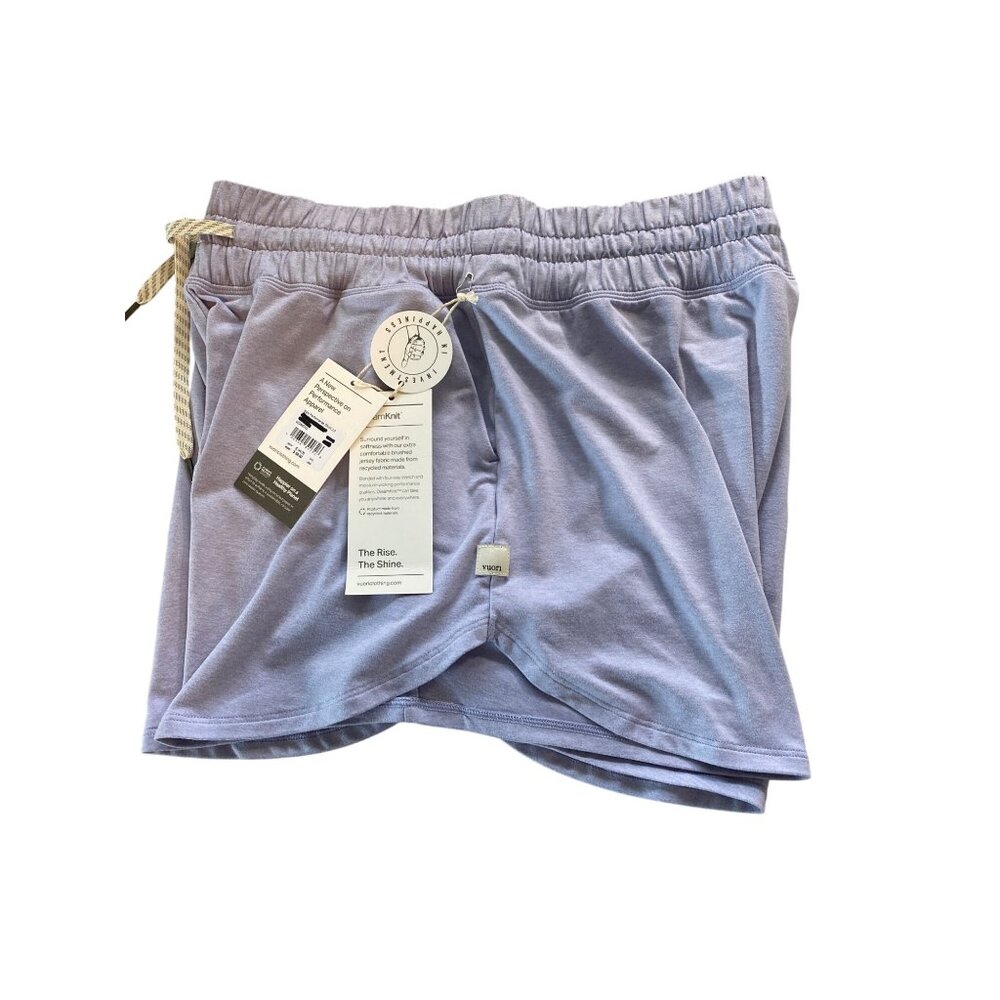 NWT Vuori Halo Performance 2.0 Lounge Shorts W's XL Lavendar MSRP$68 - Picture 5 of 11